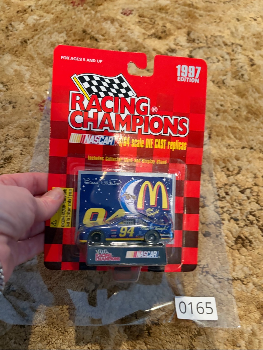 Nascar Racing Champions #94 Blue McDonald's Die-Cast Car